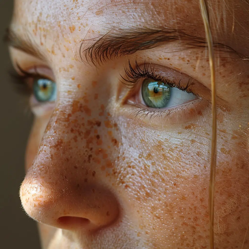 sun spots on skin