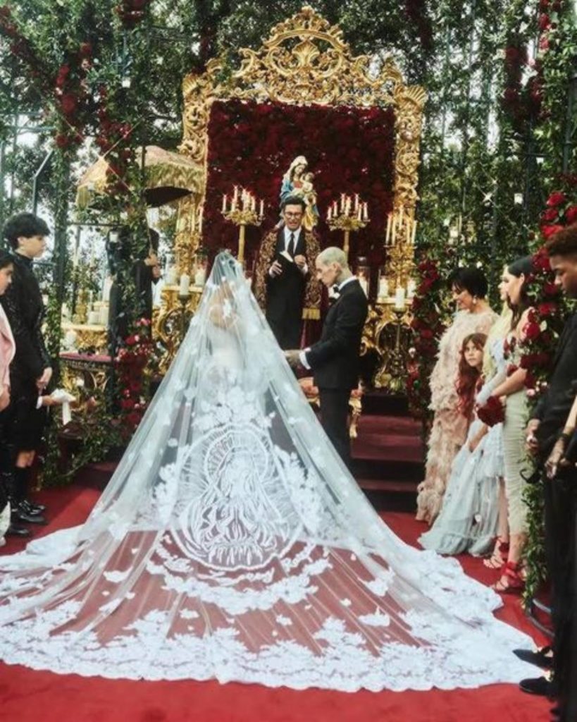 Kourtney & Travis Have One More "I Do", This Time in Italy.