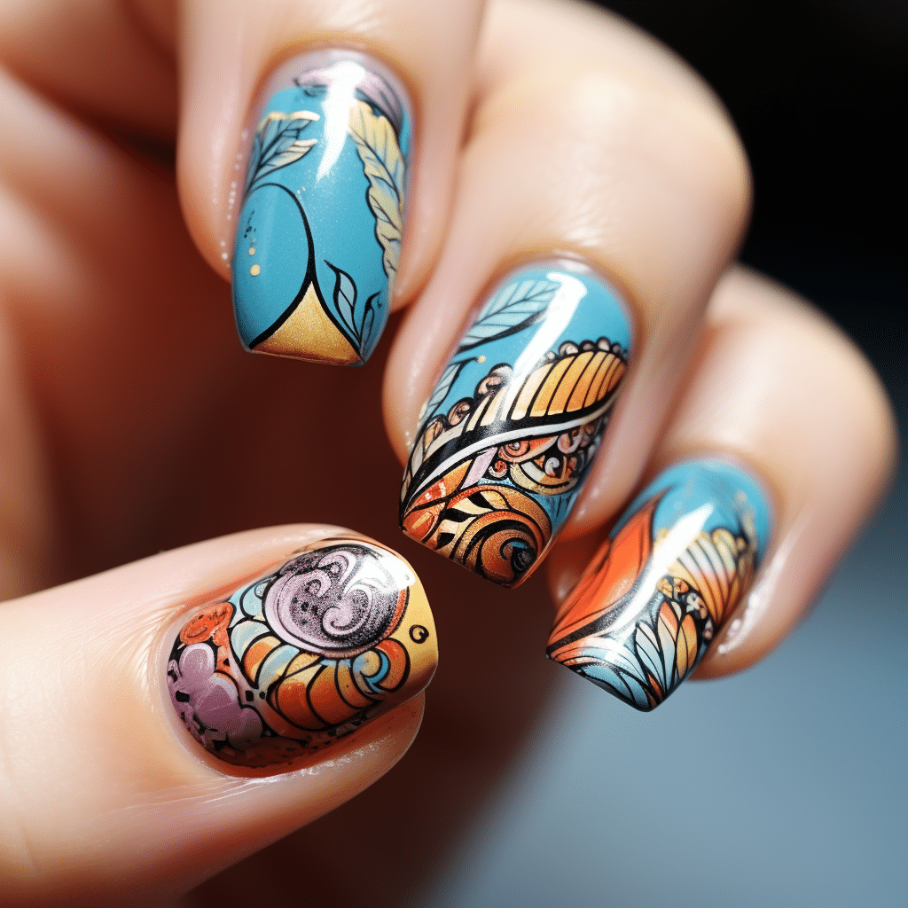 best winter nails colors