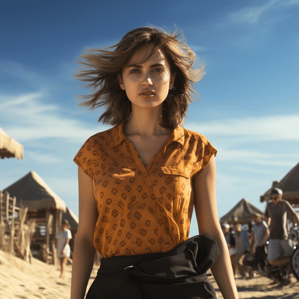 ana de armas beach