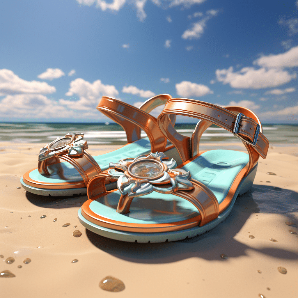 beach sandals