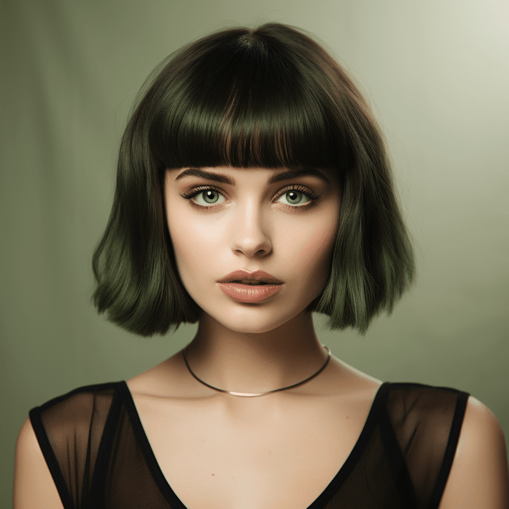 bob with bangs