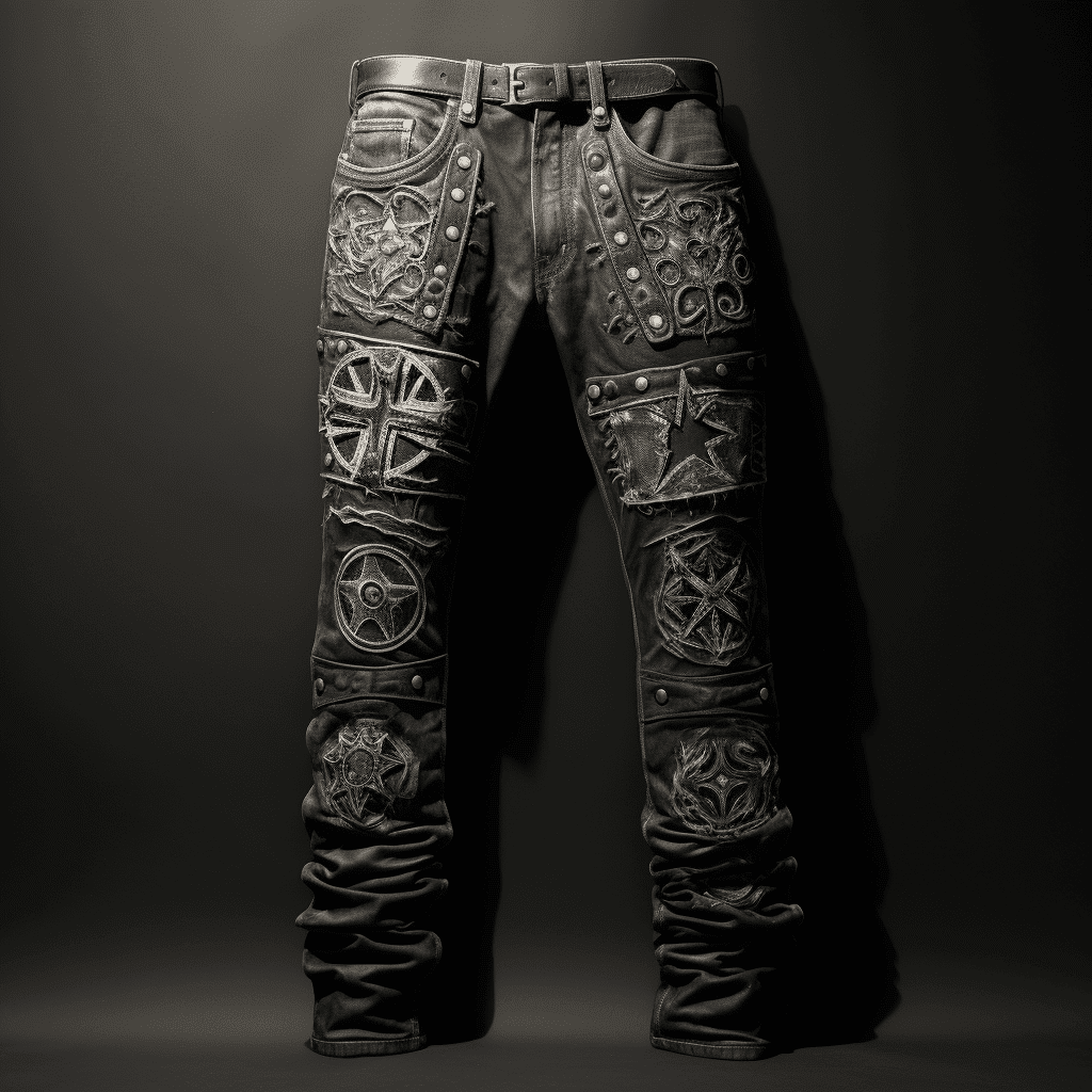 chrome hearts jeans