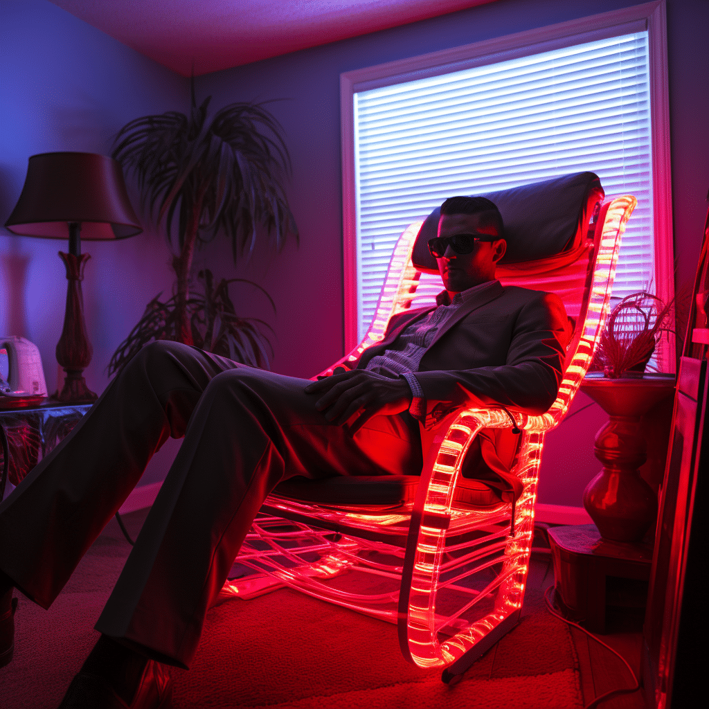 red light therapy at home