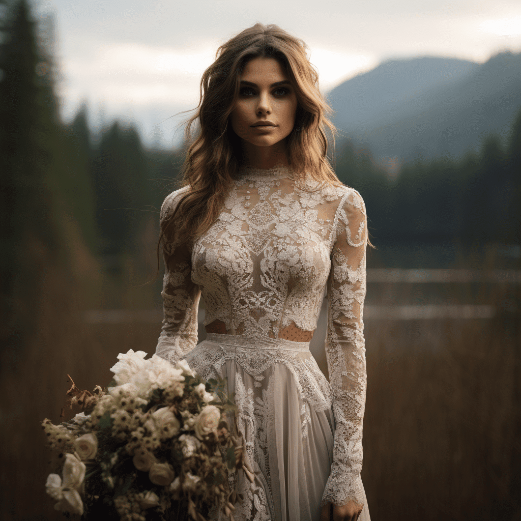 long sleeve wedding dresses