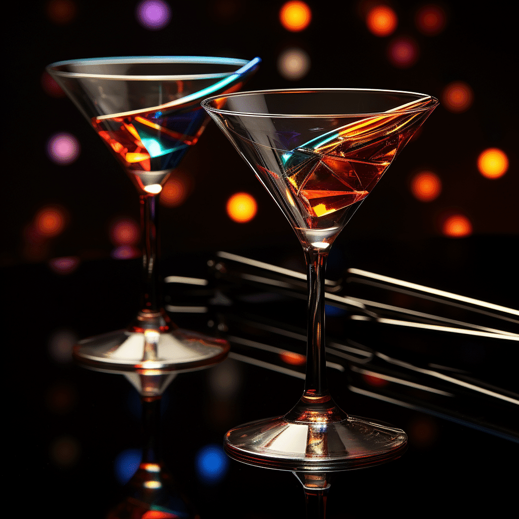 martini glasses