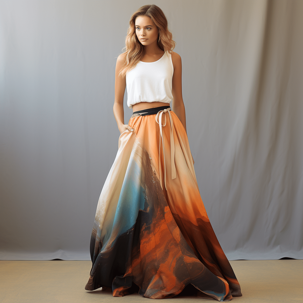 maxi skirt