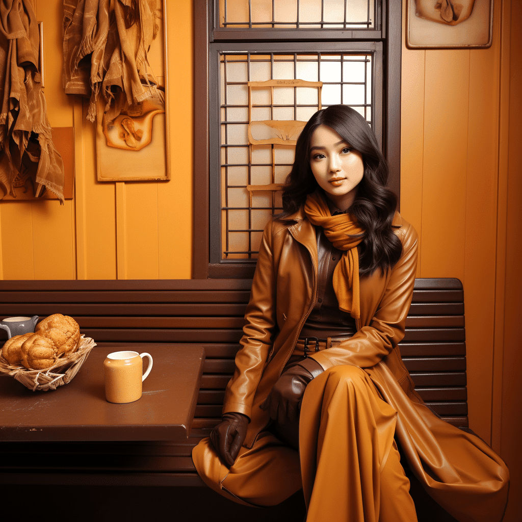 brown color