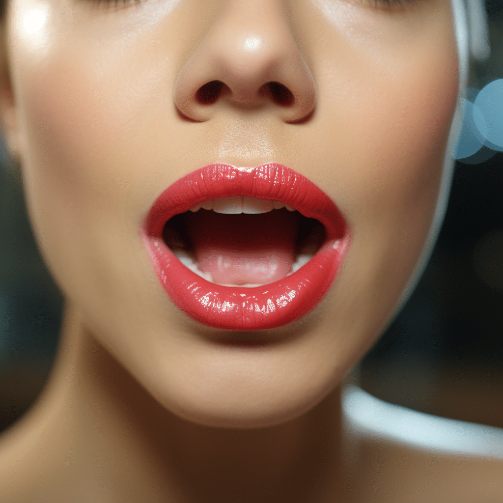 lip flip before and after