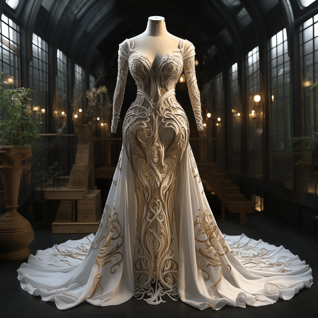 sexy wedding dress