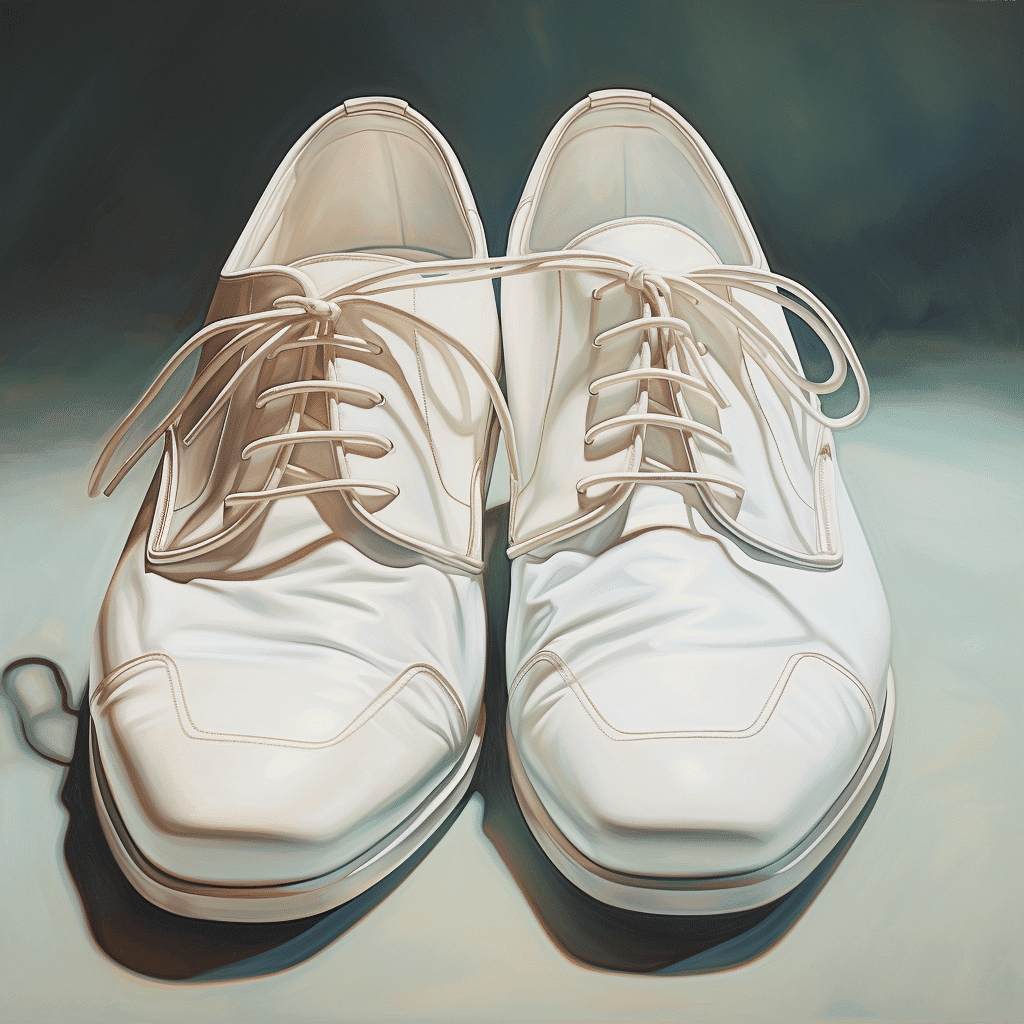 white shoes