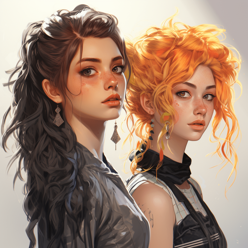 anime hair