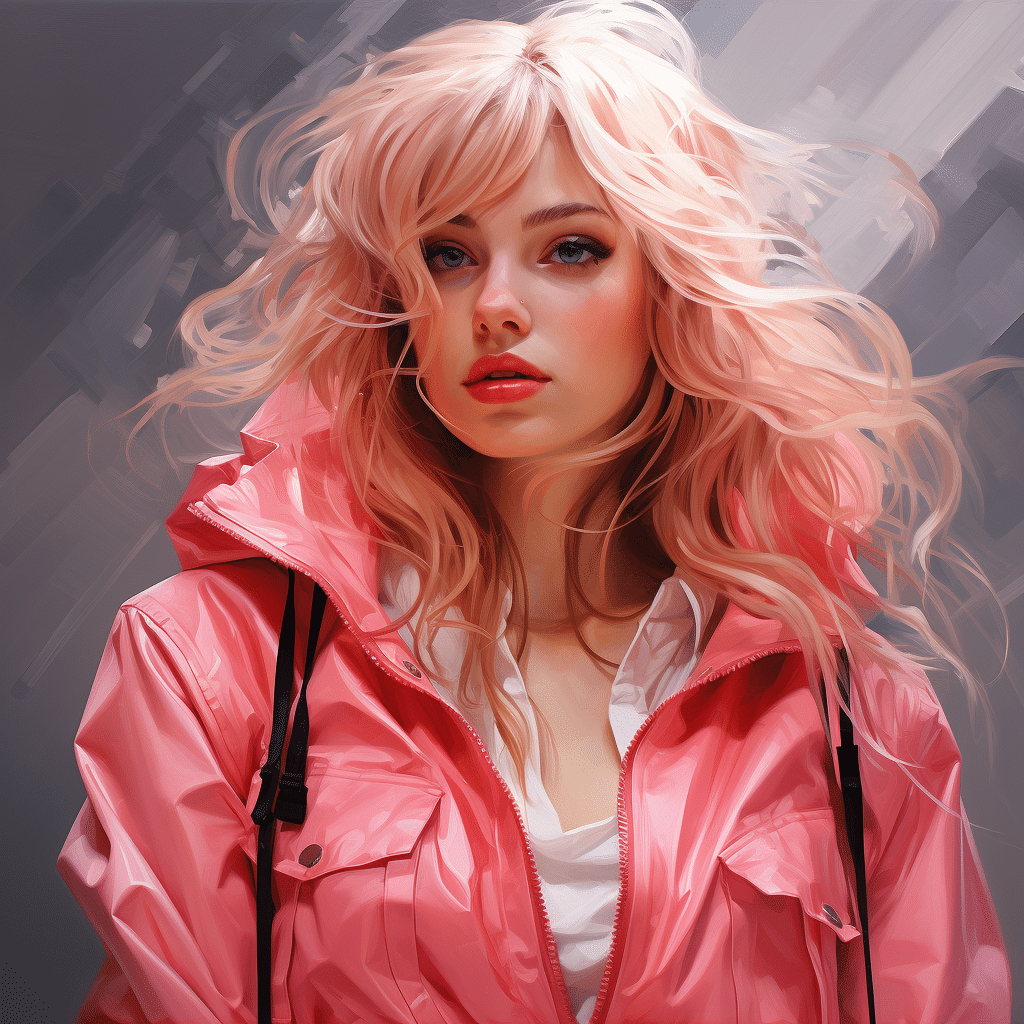pink jacket
