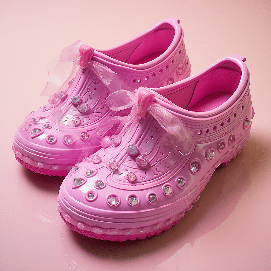 barbie crocs