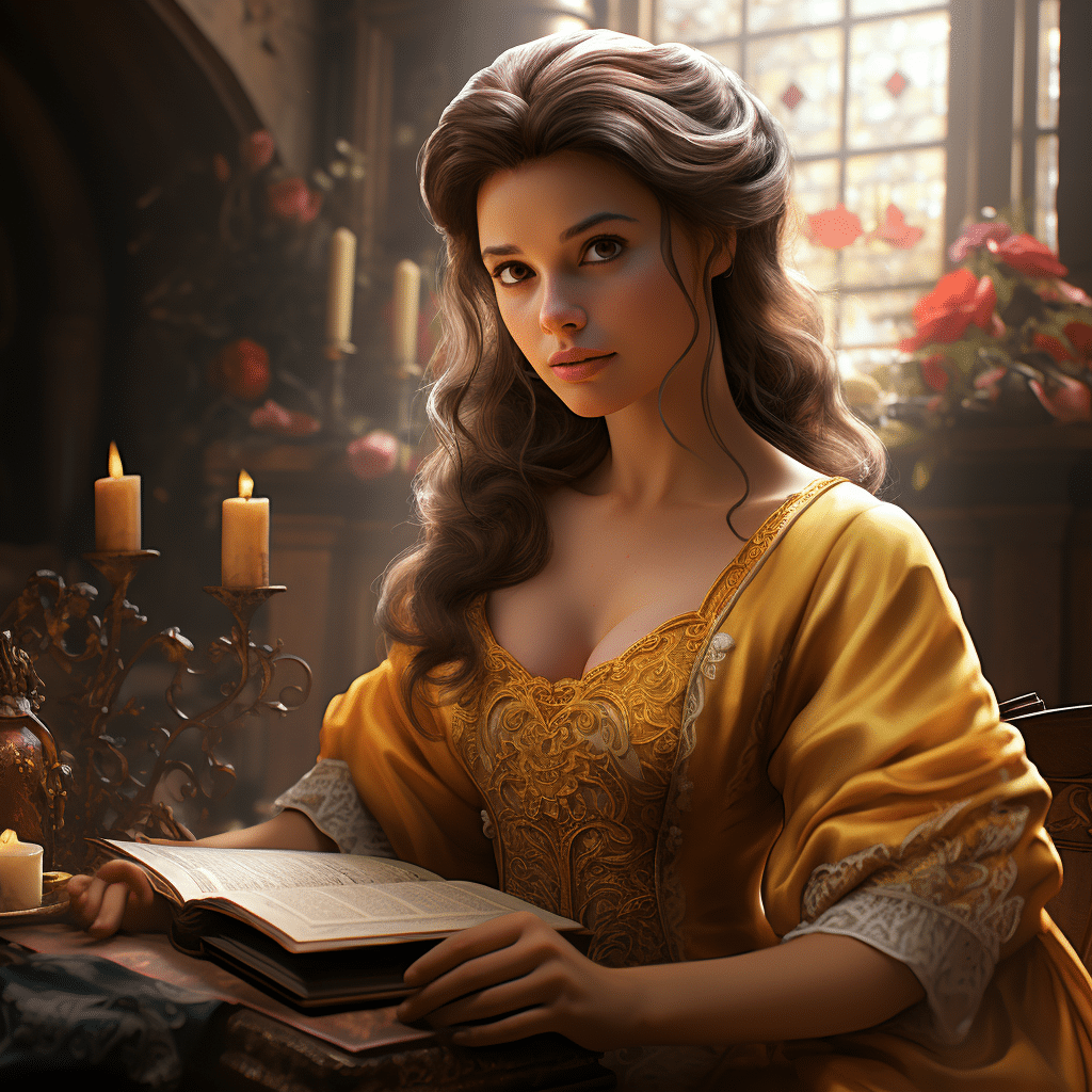 beauty and the beast belle