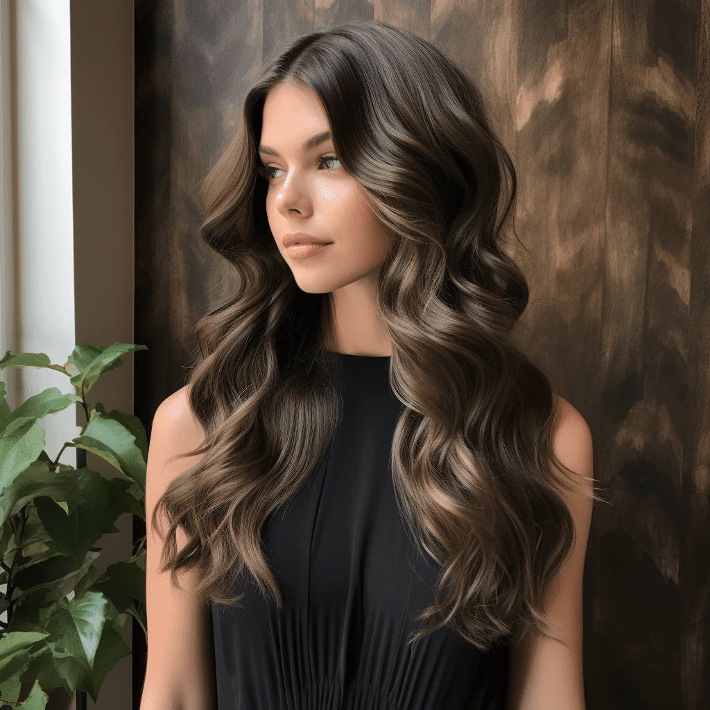 chocolate brown hair color