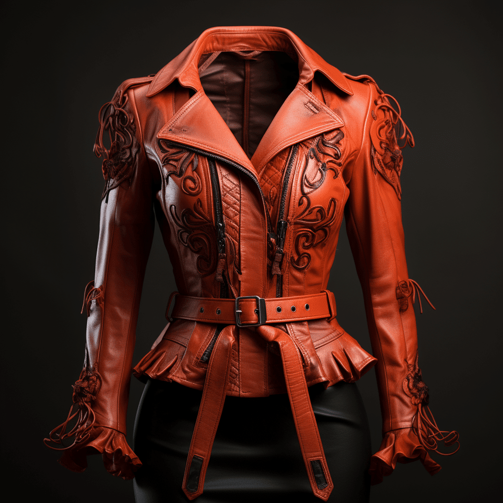 leather jacket women