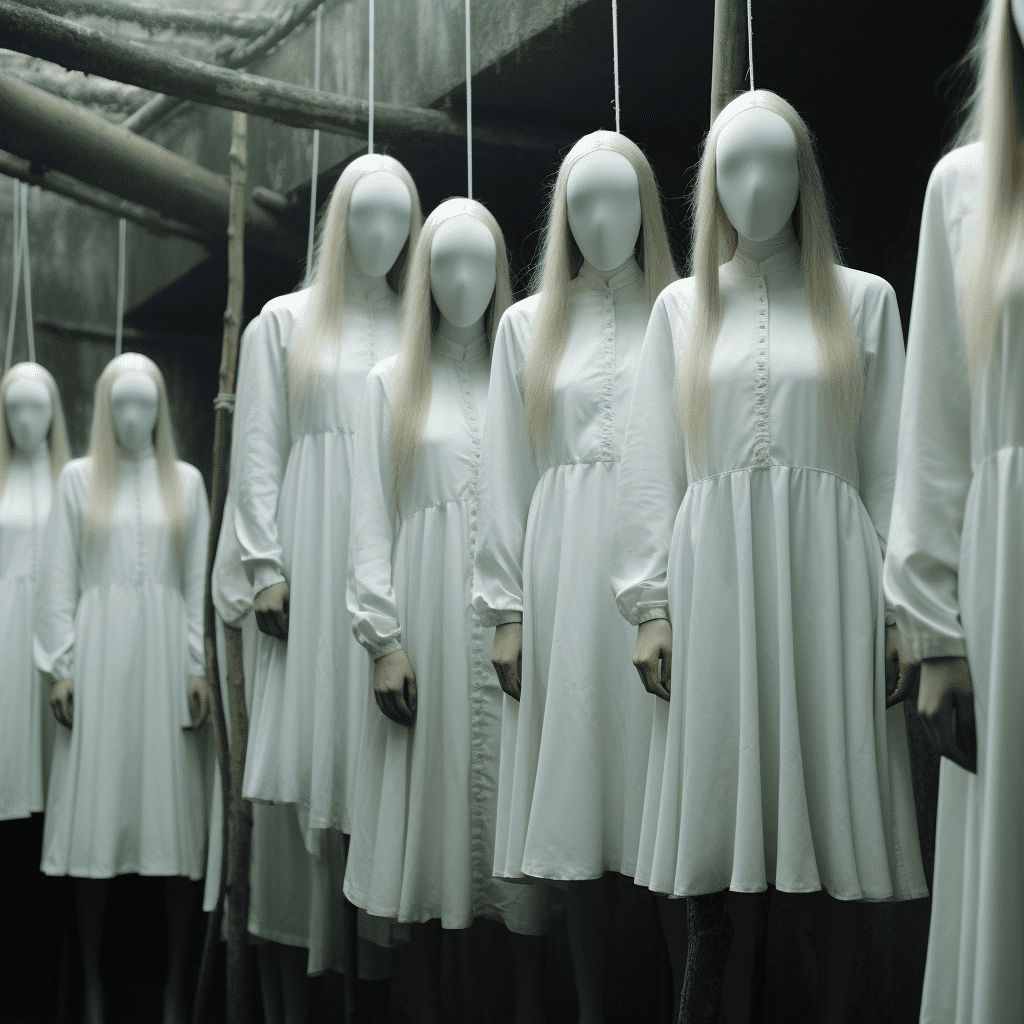 white dresses