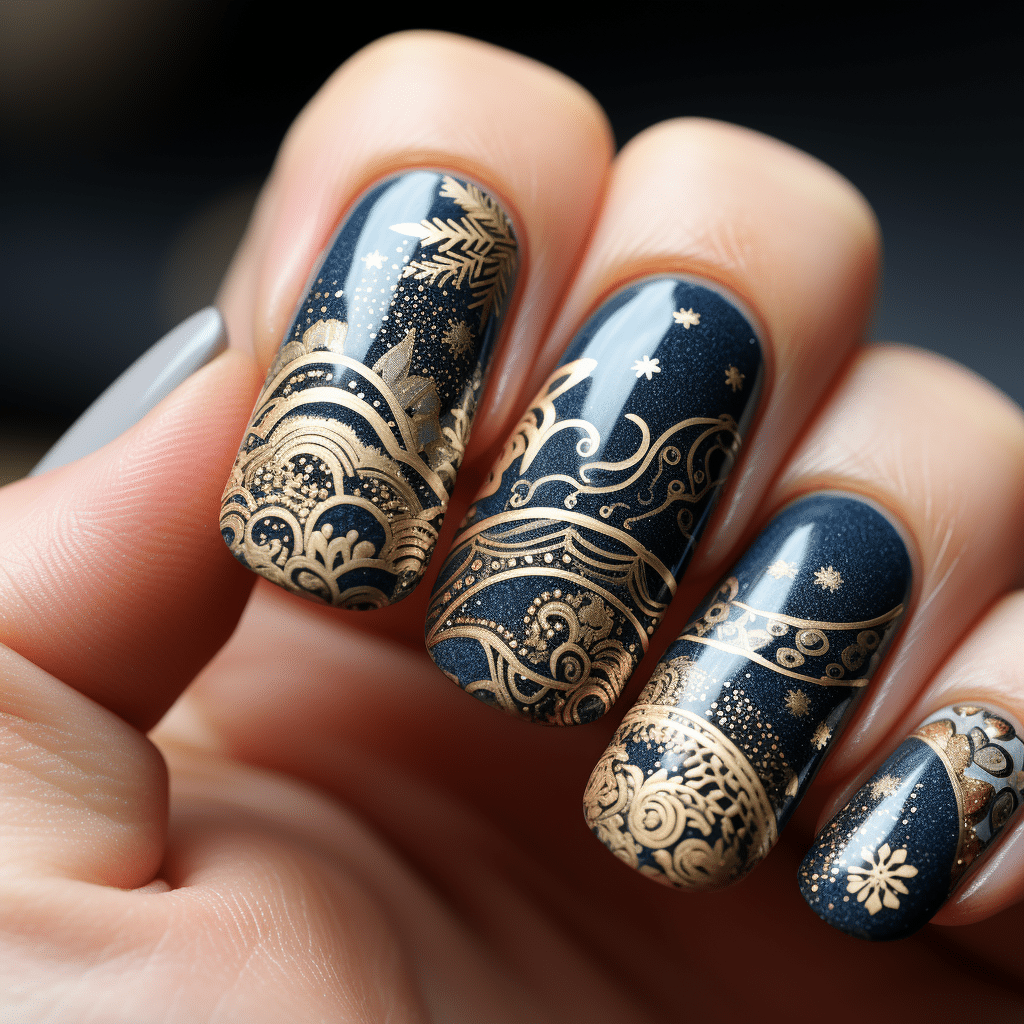 christmas nail designs