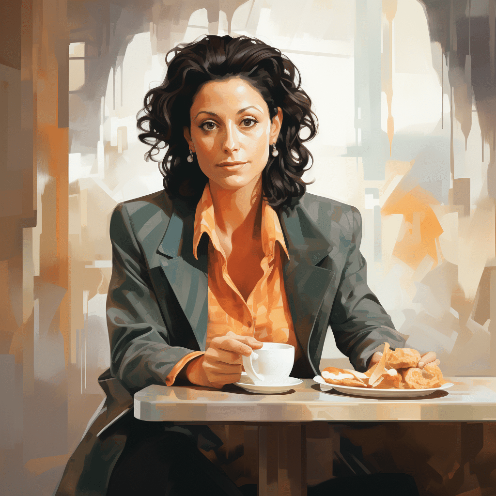 elaine in seinfeld