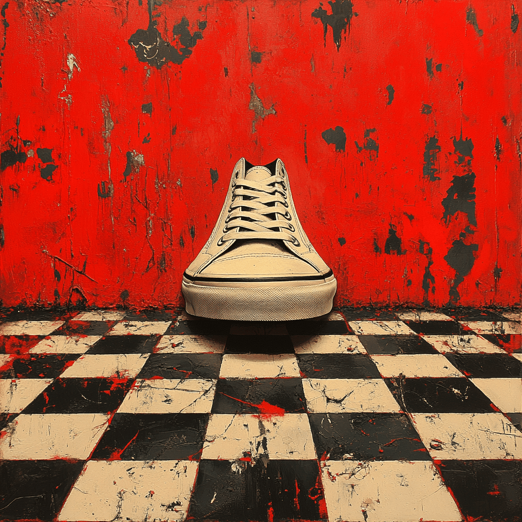 checkered vans