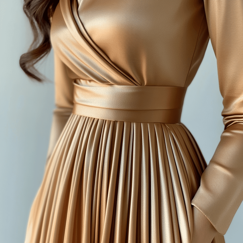 satin skirt