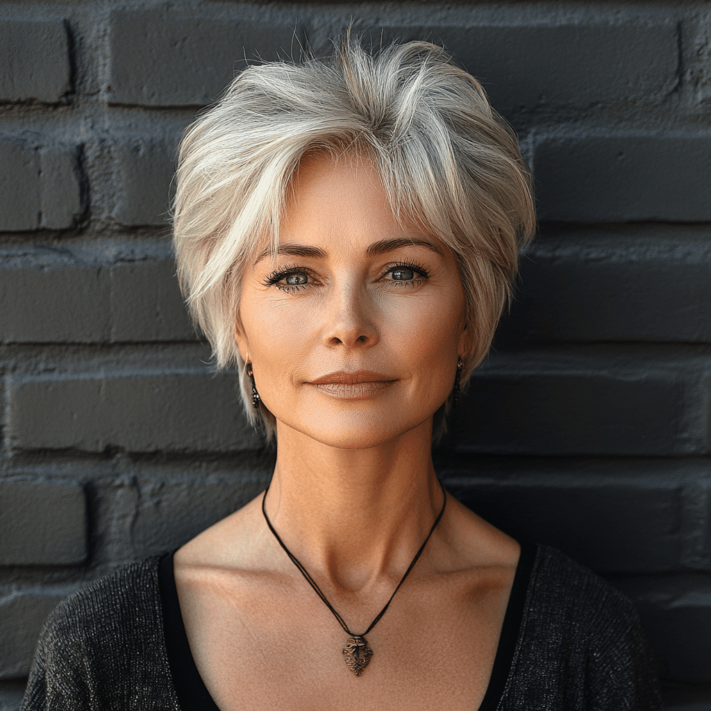 short haircuts for women over 50
