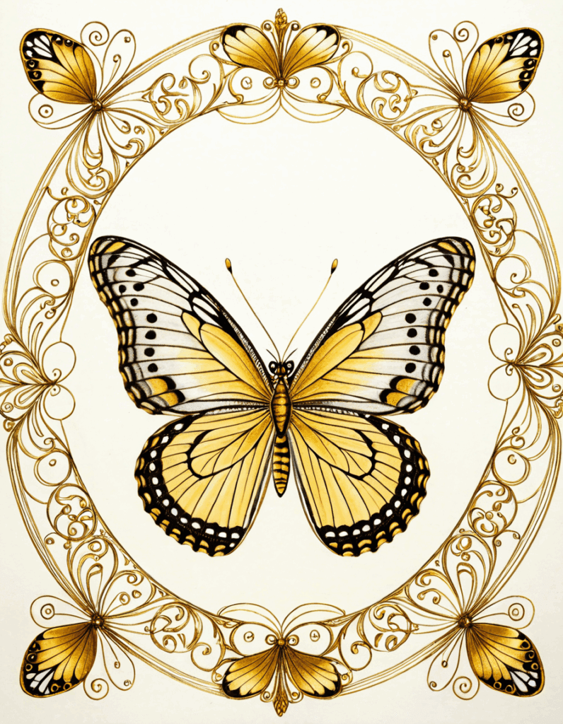 butterfly drawing