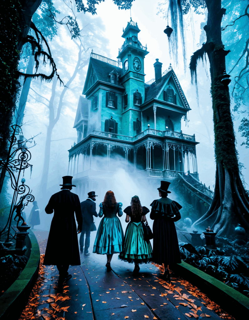 cast of haunted mansion 2025