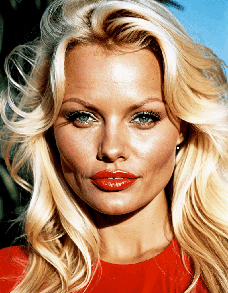 how old is pamela anderson