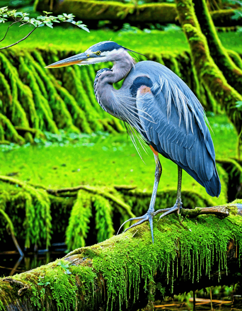 blue heron