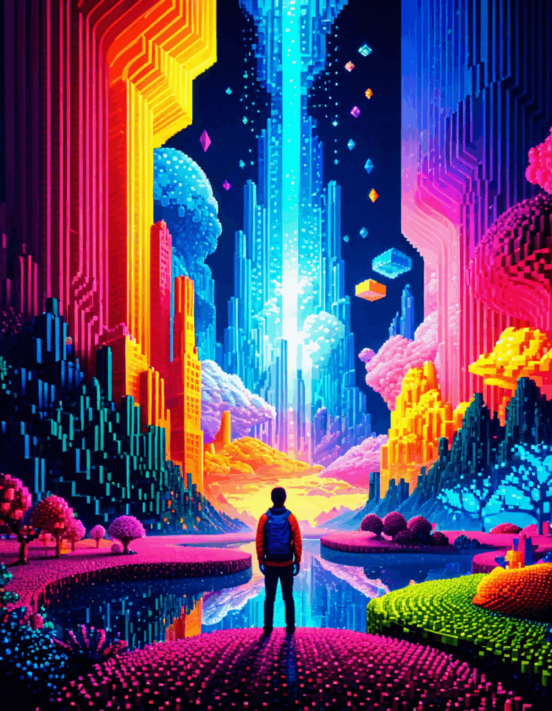 pixels cast