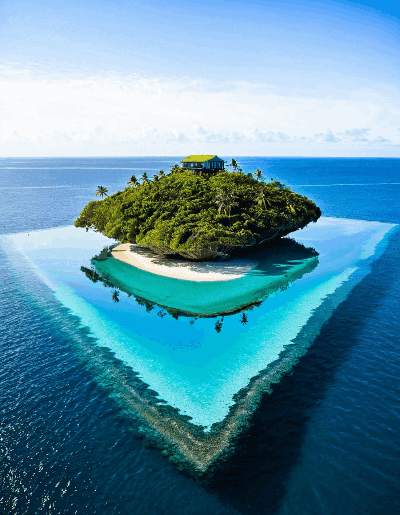 the island