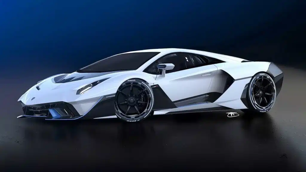 Lamborghini Aventador Successor Rendering