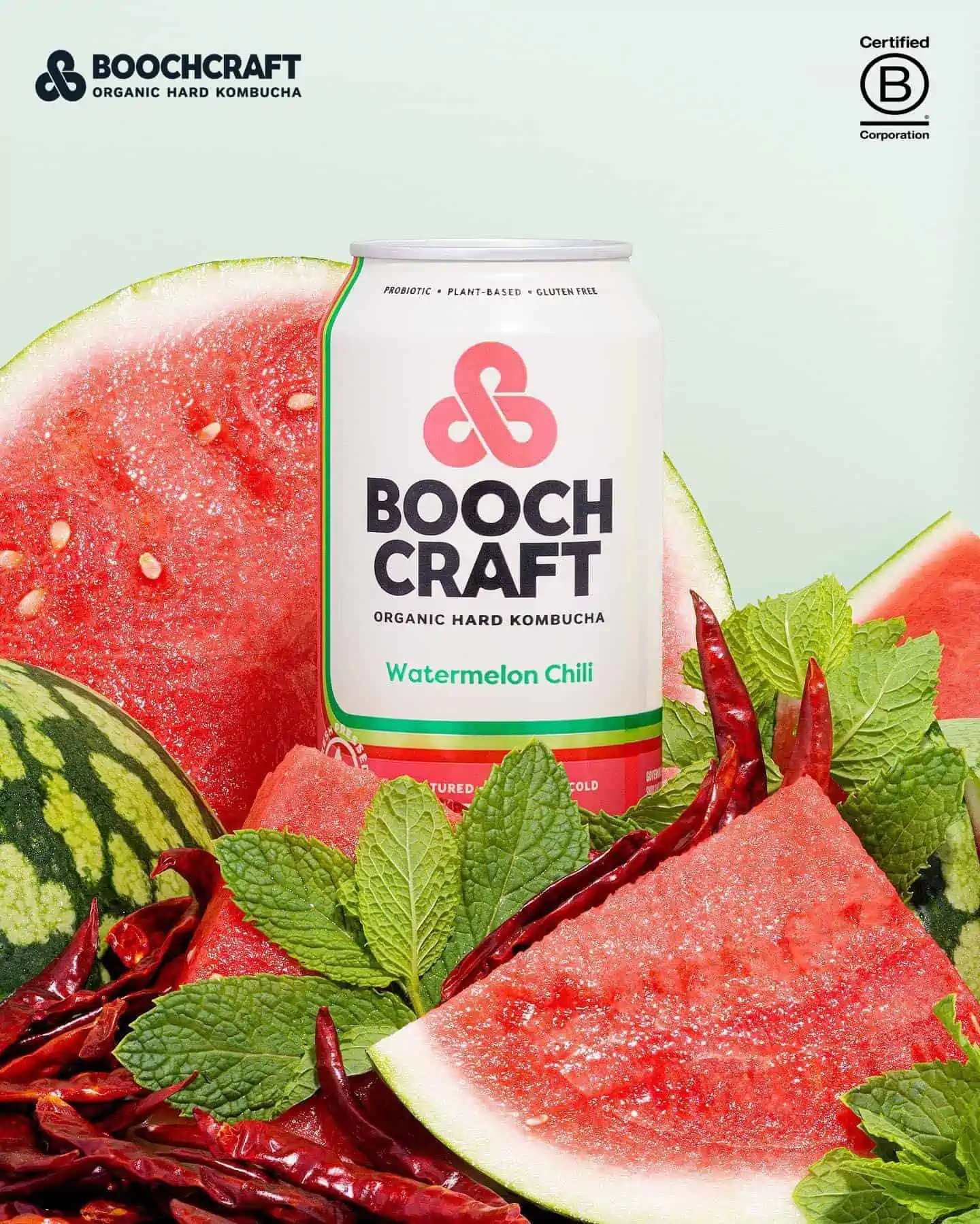 Boochcraft is the first hard-kombucha company to be awarded the coveted B-Corp Certification