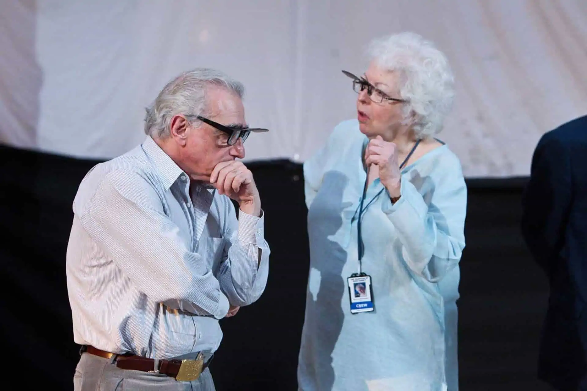 Martin Scorsese and Thelma Schoonmaker