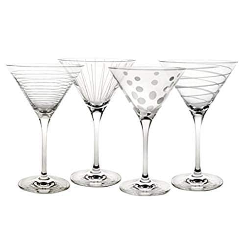 Mikasa Cheers Martini Glass, Ounce, Set of
