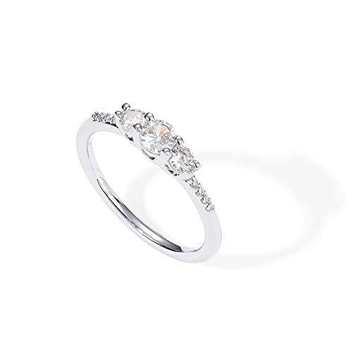 PAVOI K Engagement Ring (White Gold, )