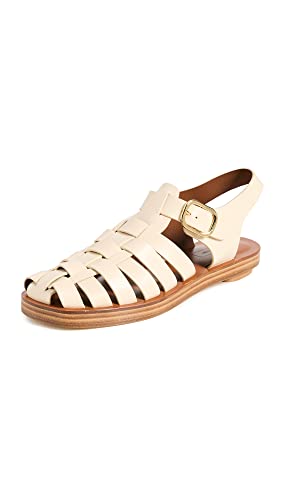 Rachel Comey Women's Tucker Sandals, Butter, Off White, edium US