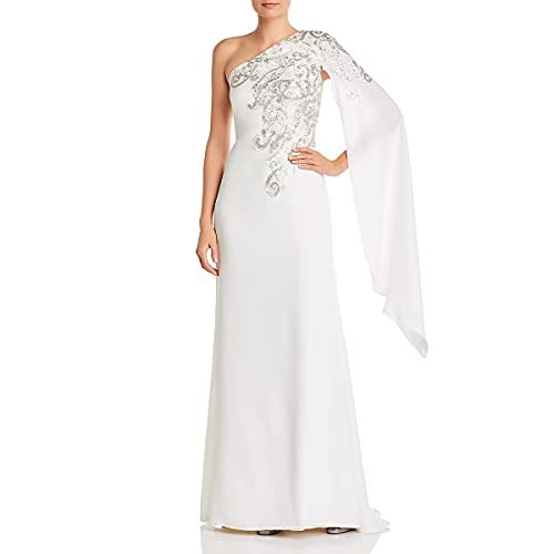 Tadashi Shoji Women's Gown, IvorySilver,