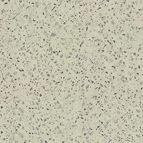 VaryStyle Pcs Beige Terrazzo Floor Tile Peel and Stick Tiles xSelf Adhesive Bathroom Vinyl Flooring Stick on Tile Stickers Waterproof Removable Sticky Tiles for Floor Wall Kitchen Backsplash