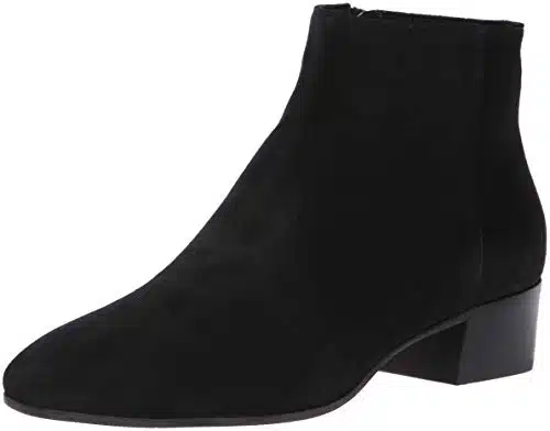 Aquatalia Women's Fuoco Suede Ankle Boot, black,  US