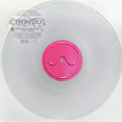 Chromatica   Exclusive Limited Edition Clear Colored Vinyl LP With Signed Art Print
