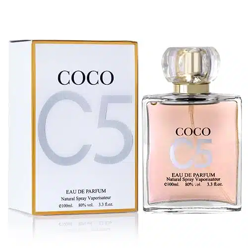 Coco Cfor Women Eau De Parfum   Pure Femininity in a Bottle   Delicate Floral Scents of Jasmine and May Rose   A Fragrance That Will Get You Noticed   Cruelty Free Perfume Precious Gift for Women