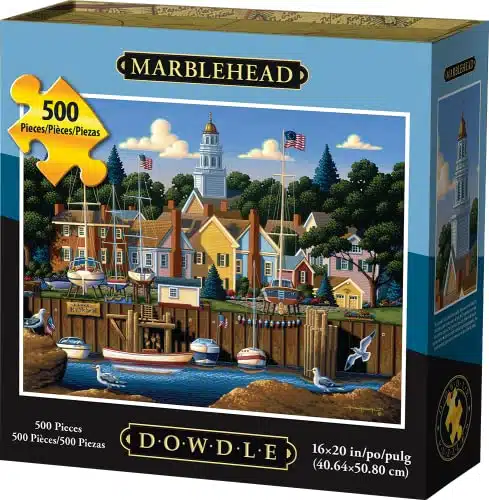 Dowdle Jigsaw Puzzle   Marblehead   Piece