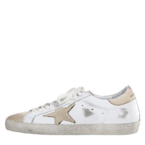 Golden Goose Deluxe Brand Women Sneakers Superstar GSBhite LeatherIvory Star (whoosso)
