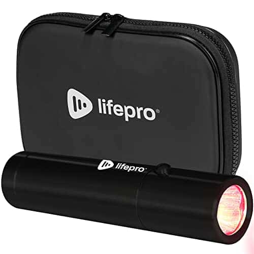 LifePro Portable Infrared & Red Light Therapy for Body & Face   Powerful Torch in a Pocket Size   Red Light Therapy Device, Use wavelengths   Near Infrared Light Therapy for Body