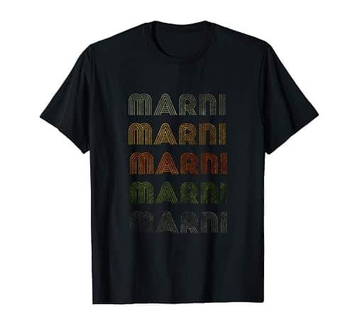 Love Heart Marni Tee GrungeVintage Style Black Marni T Shirt