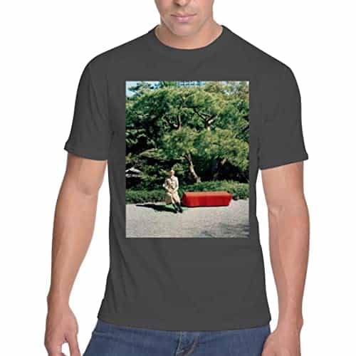 Middle of the Road Rila Fukushima   Men's Soft & Comfortable T Shirt PDI #PIDP, Black, X Large