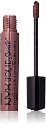 NYX PROFESSIONAL MAKEUP Liquid Suede Cream Lipstick   Brooklyn Thorn (Deep Brown With Purple Undertones)